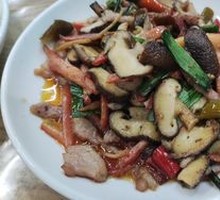 Stir-fried Pork with Mushrooms
