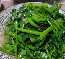 Stir-Fried Water Spinach