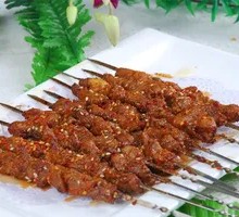 Sesame Meat Skewers