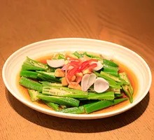 Grilled Okra Skewers