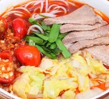 Sichuan-style Pickled Pepper Pork Liver Rice Noodles