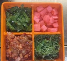 Four-Grid Assorted Vegetables