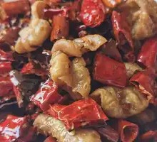 Dry-Fried Pork Intestines