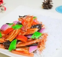 Spicy Pork Fried Rice Bowl