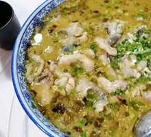 Sour Cabbage and Carp Dish