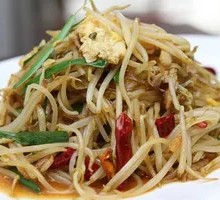 Bean Sprout and Pork Rice Bowl