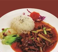 Fish-Flavored Shredded Pork Rice