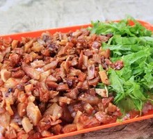 Green Pepper Grilled Meat Rice