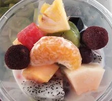 Self-Service Yogurt Fruit Salad