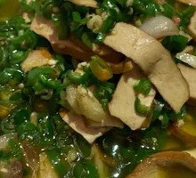 Green Pepper Tofu Cubes