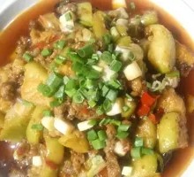 Minced Pork with Eggplant