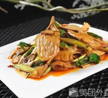 Fried Pork with Tofu Skin