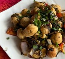 Sour Cabbage Stir-Fried Glutinous Rice Balls