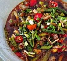 Pickled Pepper Rabbit Stomach