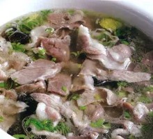 Boiled Pork Slice Soup