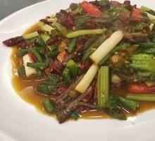 Basil Eel Stir-fry