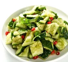Garlic Cucumber Salad