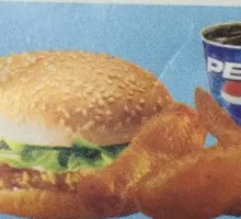 Leg Burger Grilled Wings