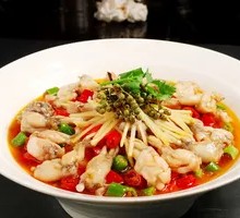 Ginger Stir-fried Bullfrog