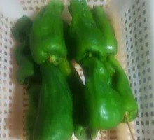 Green Pepper and Pork Slices