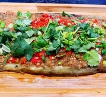 Garlic Pork and Eggplant