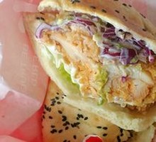 Spicy Chicken Leg Burger