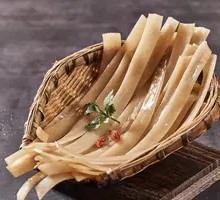 Handmade taro starch noodles