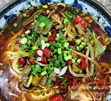 Chicken Offal Noodles