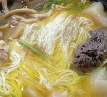 Sour Radish Duck Soup Rice Noodles