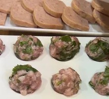 Handmade Coriander Meatballs