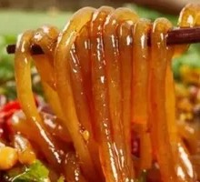 Sour Spicy Rice Noodles (Vegetarian)