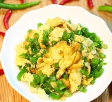 Egg with Green Pepper