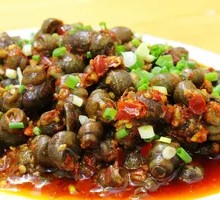 Spicy Water Snail with Chili
