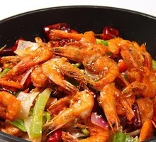Spicy Stir-Fried Shrimp