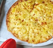 Durian Pizza with Thin Crust