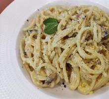 Creamy Bacon Mushroom Pasta