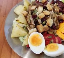 Chicken Breast Mango Caesar Salad