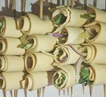 Tofu Skin Vegetable Roll
