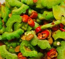 Spicy Bitter Melon Salad