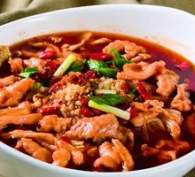 Sichuan Boiled Pork Slices