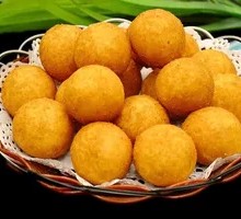 Taro Sweet Potato Balls