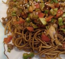 Buckwheat Noodles with Beef