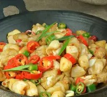 Spicy Fish Bladder Hot Pot