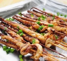 Grilled Squid Tentacles