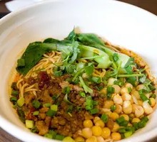 Spicy Broad Noodles with Pea Paste