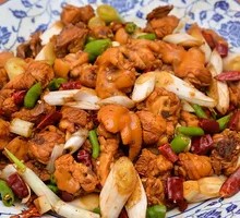 Young Ginger Stir-Fried Chicken