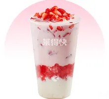 Strawberry Mochi Milk Tea
