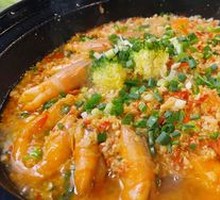 Stir-Fried River Shrimp
