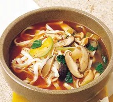 Mushroom Soup Noodles