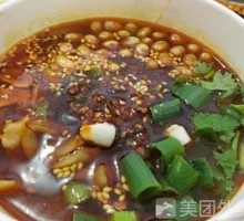 Spicy Sour Rice Noodle with Chicken Offal